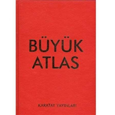 Büyük Atlas - Ciltli-Korunaklı Poşetle
