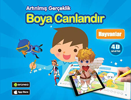 Boya Canlandır - Hayvanlar-Korunaklı Poşetle