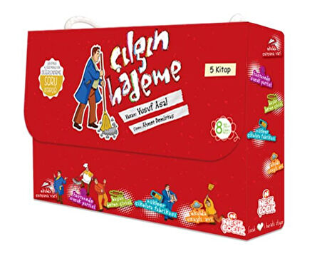 Çılgın Hademe Seti (5 Kitap)-Korunaklı Poşetle