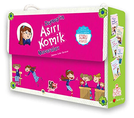 Zeynep'in Aşırı Komik Maceraları (5 Kitap)-Korunaklı Poşetle