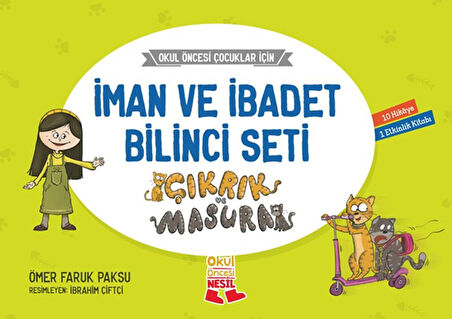 İman ve İbadet Bilinci Seti  (10 Kitap)-Korunaklı Poşetle