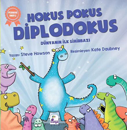 Hokus Pokus Diplodokus - Dünyanın İlk Sihirbazı-Korunaklı Poşetle