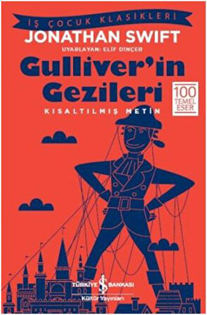 Gulliver'in Gezileri (Kısaltılmış Metin)-Korunaklı Poşetle