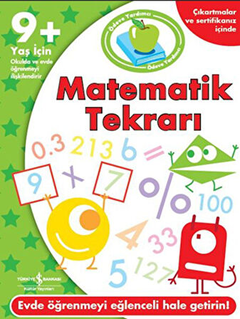 Ödeve Yardımcı Matematik Tekrarı-Korunaklı Poşetle
