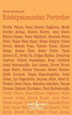 Edebiyatımızdan Portreler-Korunaklı Poşetle