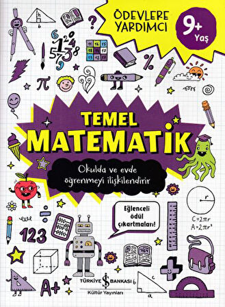 Ödevlere Yardımcı -Temel Matematik 9+Yaş-Korunaklı Poşetle