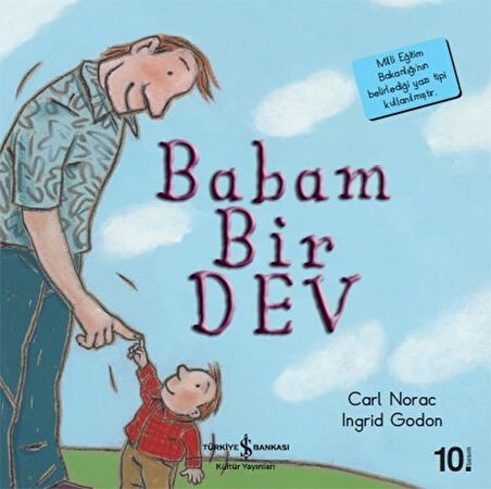 Babam Bir Dev-İlk Okuma Kitaplarım-Korunaklı Poşetle