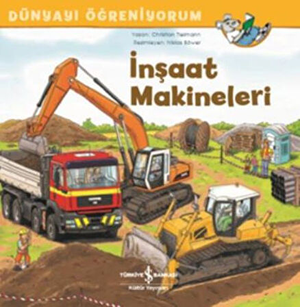 İnşaat Makineleri - Dünyayı Öğreniyorum-Korunaklı Poşetle