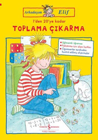 Arkadaşım Elif - 1 den 20 ye Kadar Toplama Çıkarma-Korunaklı Poşetle