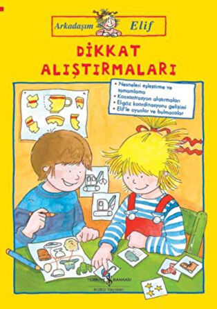 Arkadaşım Elif - Dikkat Alıştırmaları-Korunaklı Poşetle