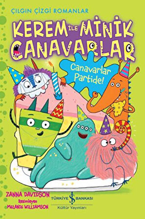 Kerem İle Minik Canavarlar - Canavarlar Partide!-Korunaklı Poşetle