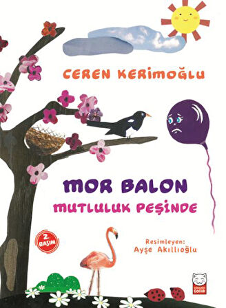 Mor Balon Mutluluk Peşinde-Korunaklı Poşetle