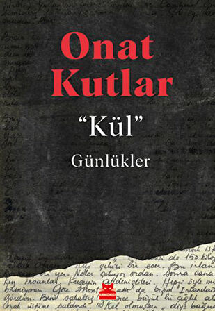 Kül - Günlükler-Korunaklı Poşetle