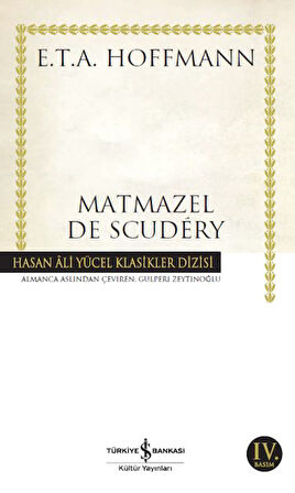 Matmazel De Scudey - Hasan Ali Yücel Klasikleri-Korunaklı Poşetle