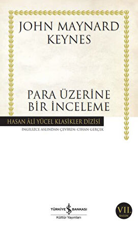 Para Üzerine Bir İnceleme - Hasan Ali Yücel Klasikleri-Korunaklı Poşetle