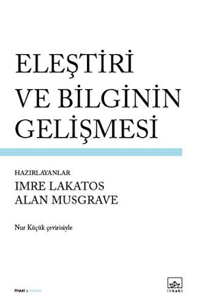 Eleştiri ve Bilginin Gelişmesi-Korunaklı Poşetle