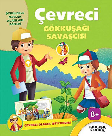 Çevreci Gökkuşağı Savaşcısı - Çevreci Olmak İstiyorum-Korunaklı Poşetle