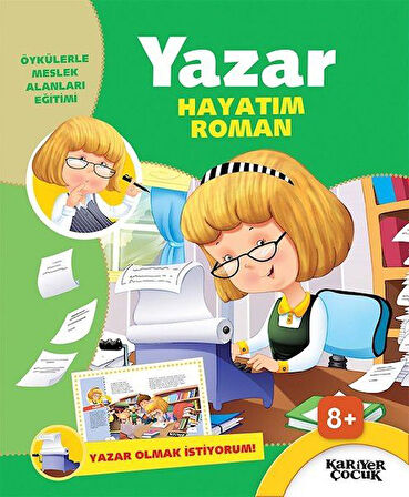 Yazar Hayatım Roman - Yazar Olmak İstiyorum!-Korunaklı Poşetle