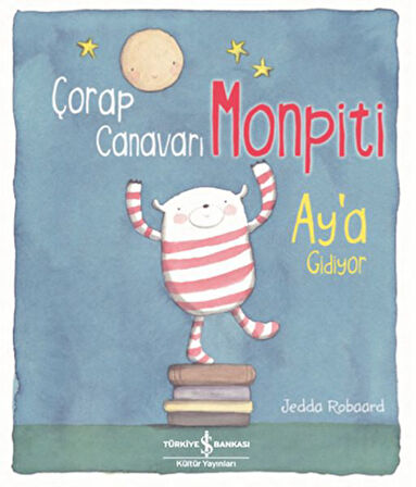 Çorap Canavarı Monpiti Ay a Gidiyor-Korunaklı Poşetle