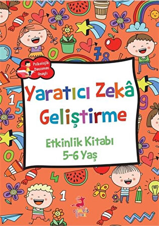Yaratıcı Zeka Geliştirme - Etkinlik Kitabı (5-6 Yaş)-Korunaklı Poşetle