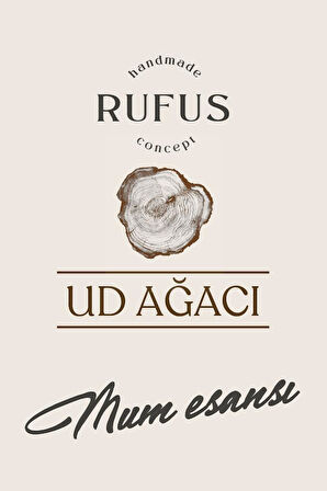 Ud Ağacı Mum Esansı 50ml