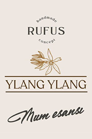 Ylang Ylang Mum Esansı 50ml