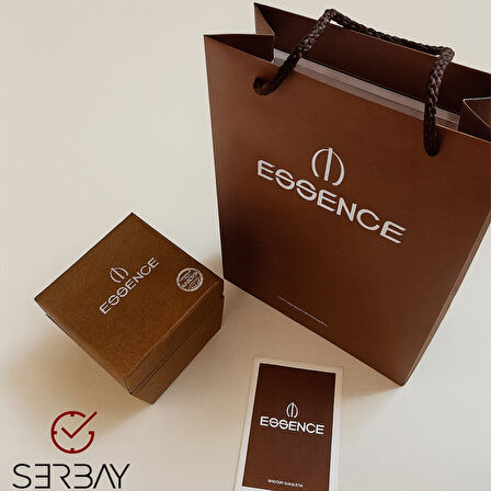 Essence ES6802FE.530 Kadın Kol Saati – 37 mm Çelik Kasa, Mineral Cam, Tarih Göstergeli