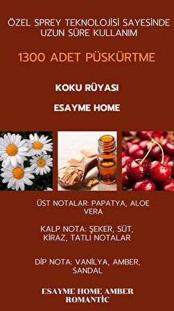 ESAYME HOME Amber Romantic Oda ve Çamaşır Sprey Koku 250ml