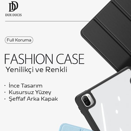 Dux Ducis Xiaomi Mi Pad 5 - 5 Pro Kılıf Kalem Bölmeli Toby Series-(5775)