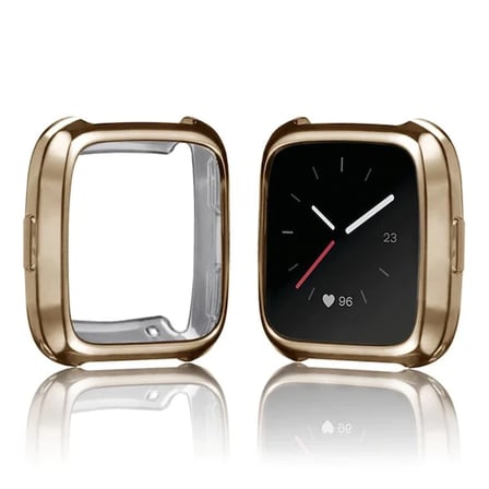 Fitbit Versa Ultra İnce Yumuşak Tpu Silikon Kılıf-(5775)