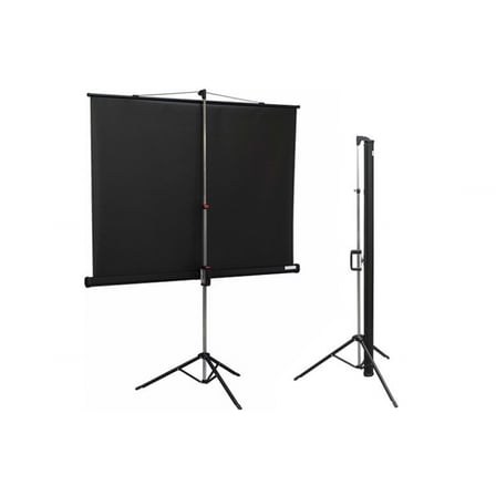 Codegen TX-20 TRIPOD PROJEKSİYON PERDESİ 200X200 (Arkası Siyah Fonlu - Taşınabi