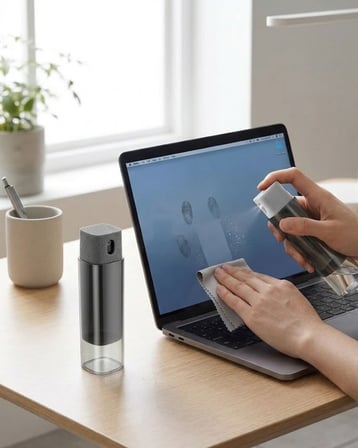 Kompakt Ekran Temizleme Sprey Şişesi Telefon Tablet Bilgisayar Temizlik Şişesi