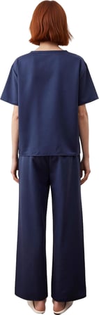 Kadın Saten Pijama Takımı Bisiklet Yaka Uzun Kol Fonksiyonel Dayanıklı Kaliteli Konforlu Şık