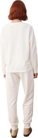 Kadın Kış Temalı Nakışlı Lounge Pijama Takımı Fonksiyonel Dayanıklı Kaliteli Konforlu Spor