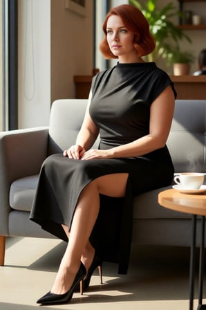 Kadın Şık Bodycon Midi Elbise Dik Yaka Kolsuz Tasarım Düz Örme İlkbahar Sonbahar Trendi Kaliteli