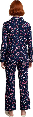 Kadın Desenli Pamuklu Pijama Takımı Homewear Koleksiyonu Fonksiyonel Dayanıklı Kaliteli Şık