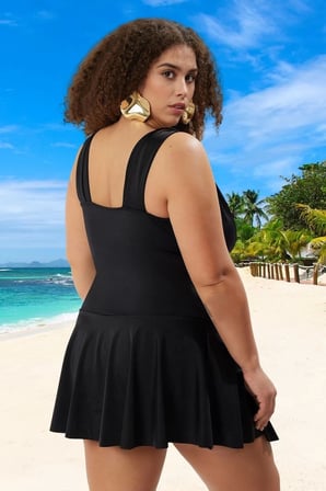 Konforlu Plus Size Mayo Tasarım Büyük Beden Her Bedende Şıklık Plaj Kıyafeti