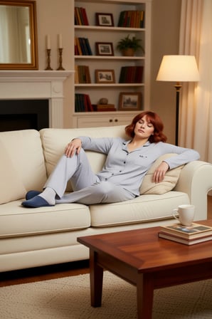 Kadın Gömlek Yaka Uzun Kollu Pijama Takımı Biye ve Cep Detaylı Fonksiyonel Dayanıklı Rahat