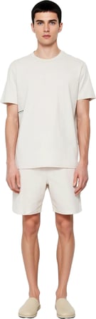 Erkek Baskılı Bisiklet Yaka Regular Fit Pamuklu Pijama Takımı Fonksiyonel Dayanıklı Modern