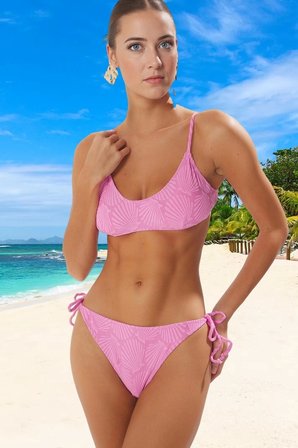 Tasarım Bikini Takımı Klora Dayanıklı Yüksek Konfor Özel Su Sporları İçin