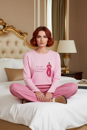 Kadin Cizgili Pijama Takımı Ayicik Detayli Fonksiyonel Dayanıklı Kaliteli Konforlu Estetik
