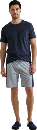 Erkek ve Panalli Örme Pijama Takımı Fonksiyonel Dayanıklı Kaliteli Konforlu Estetik Modern