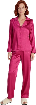 Kadın Saten Zebra Desenli Lounge Pijama Takımı Fonksiyonel Dayanıklı Kaliteli Konforlu Şık