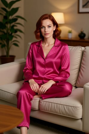 Kadın Saten Zebra Desenli Lounge Pijama Takımı Fonksiyonel Dayanıklı Kaliteli Konforlu Şık
