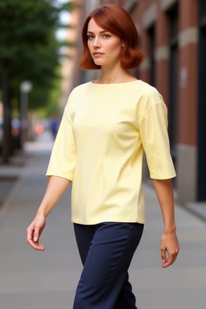 Kadın Fitted İnterlok Bluz Truvakar Kol ve Peplum Detaylı Günlük Şıklık Kaliteli Şık Rahat