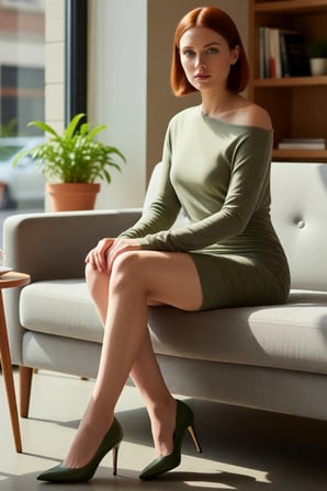 Kadın Düz Desen Viskon Ribana Kumaş Bodycon Kesim Uzun Kol Kayık Yaka Mini Elbise Konforlu Ve Trend