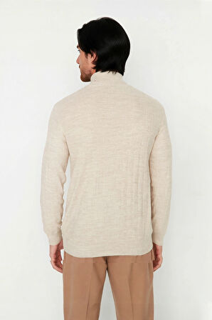 Erkek Balıkçı Yaka Triko Kazak Regular Kalıbı İle Günlük Ve Smart Kombinler İçin İdeal Bir Parça