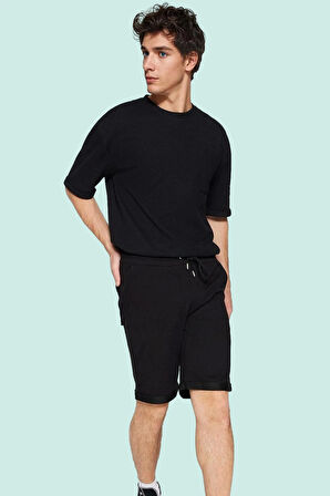 Erkek Pamuklu Şort Günlük Spor Yazlık Rahat Kombinler Hafta Sonu Yaz Aylarının Vazgeçilmezi