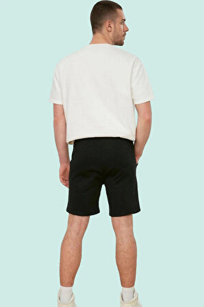 Erkek Yazlık Geometrik Baskılı Şort; Pamuk Polyester Casual Stil Günlük Kombinler Hafta Sonu