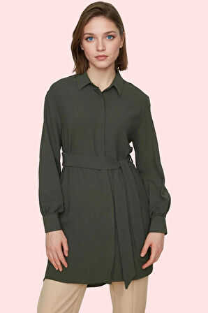 Kadın Aerobin Dokuma Gömlek Günlük Ve İş Hayatı İçin Rahat Kalıp Yaz Aylarının Vazgeçilmezi